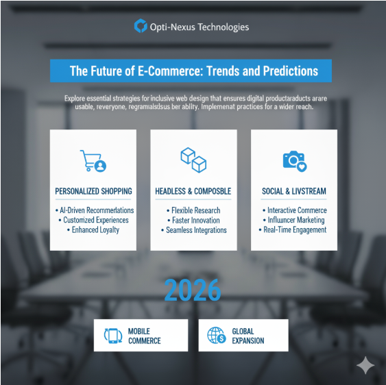 The Future of E-commerce: Trends and Predictions