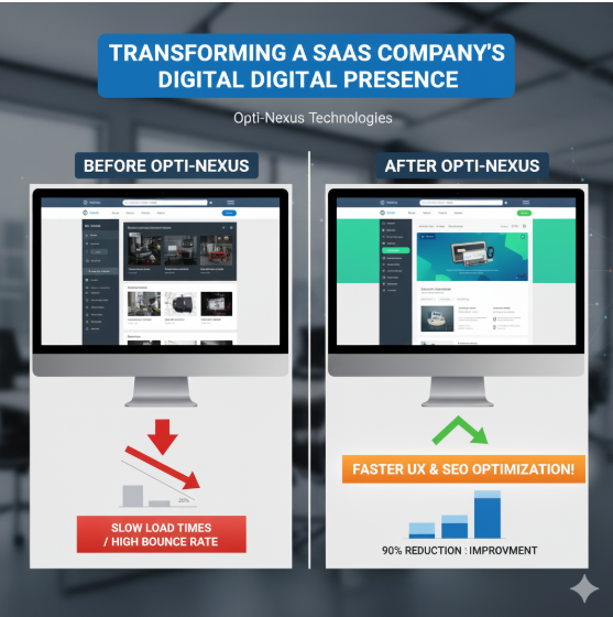 Transforming a SaaS Company's Digital Presence